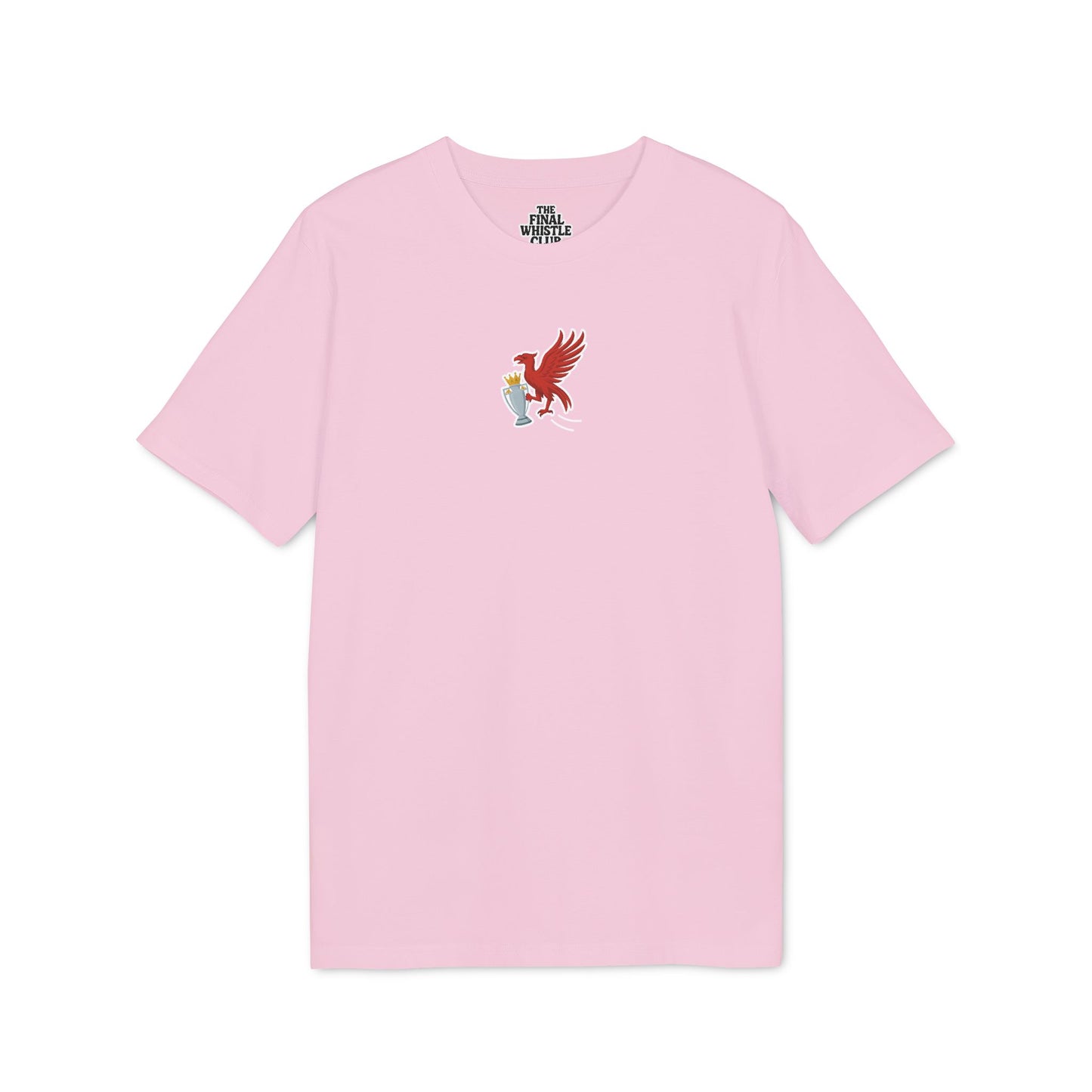 Liverbird Prem Trophy Winners T-Shirt | Sticker Style