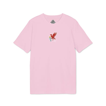 Liverbird Prem Trophy Winners T-Shirt | Sticker Style