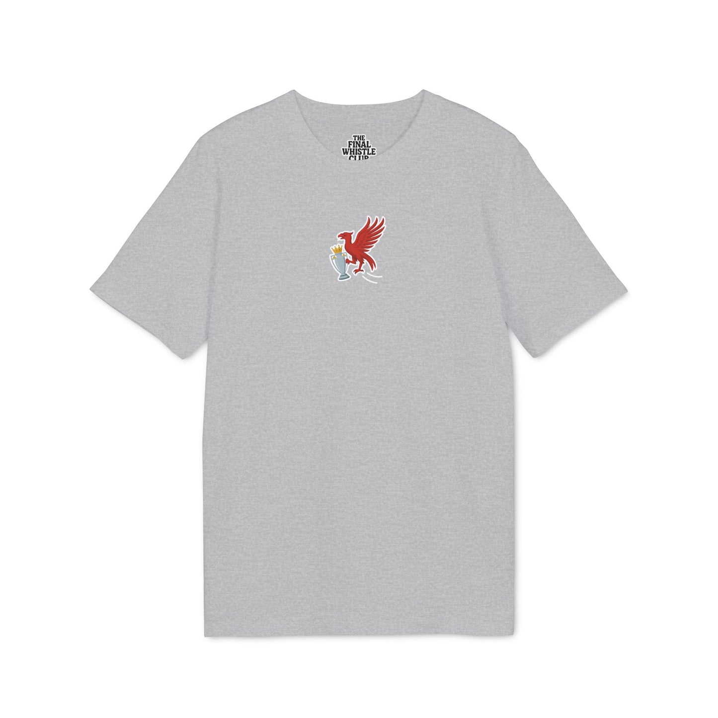 Liverbird Prem Trophy Winners T-Shirt | Sticker Style