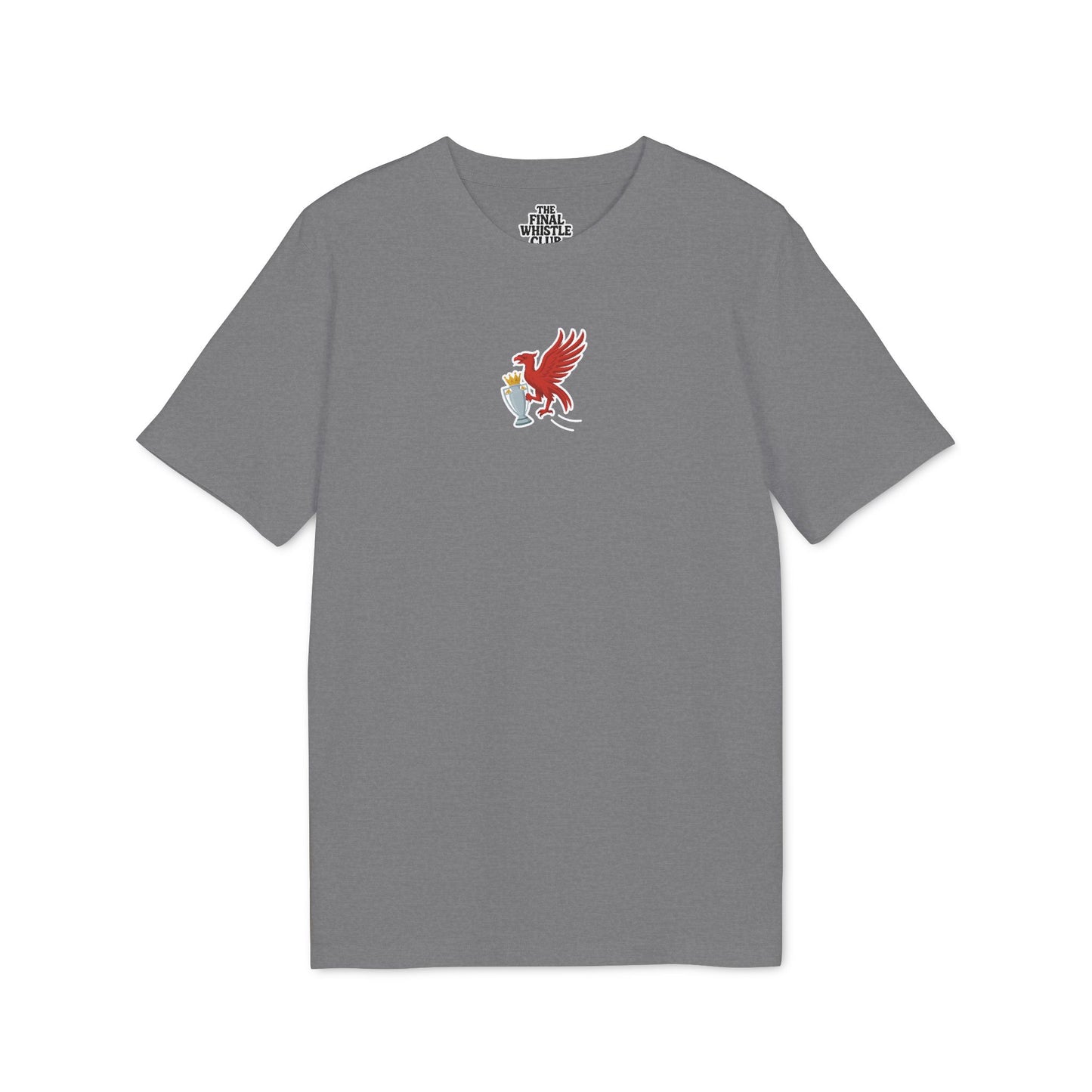 Liverbird Prem Trophy Winners T-Shirt | Sticker Style