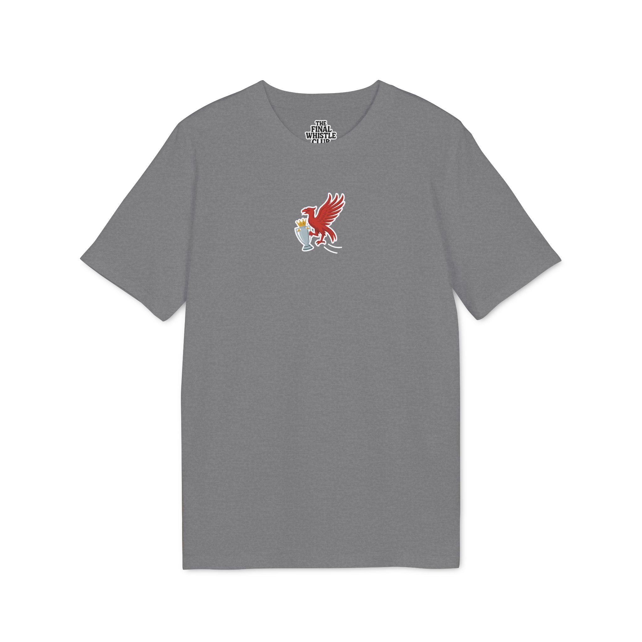 Liverbird Prem Trophy Winners T-Shirt | Sticker Style