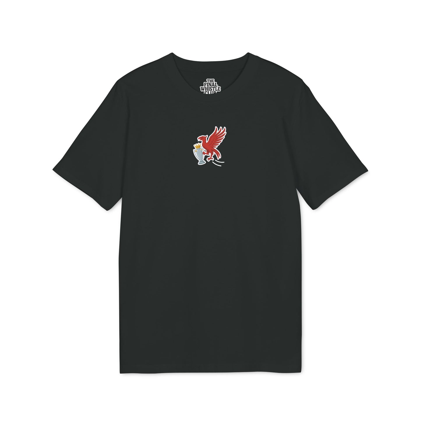 Liverbird Prem Trophy Winners T-Shirt | Sticker Style