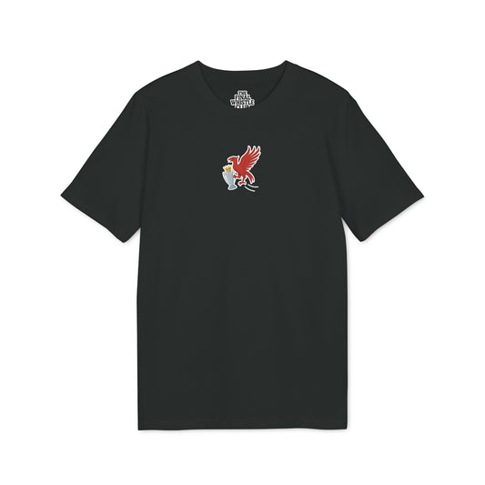 Liverbird Prem Trophy Winners T-Shirt | Sticker Style