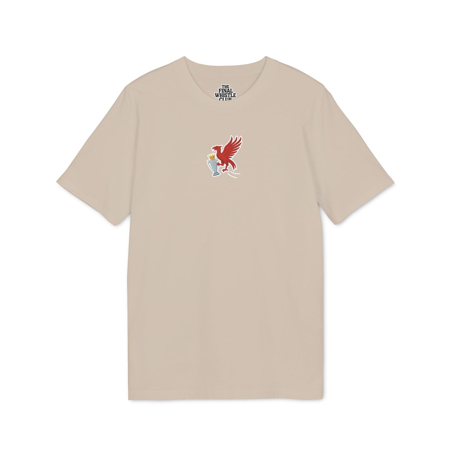 Liverbird Prem Trophy Winners T-Shirt | Sticker Style