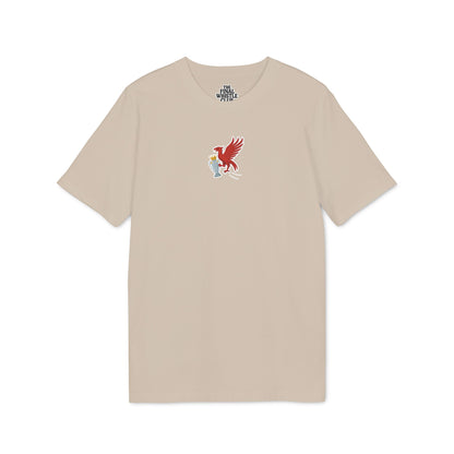Liverbird Prem Trophy Winners T-Shirt | Sticker Style